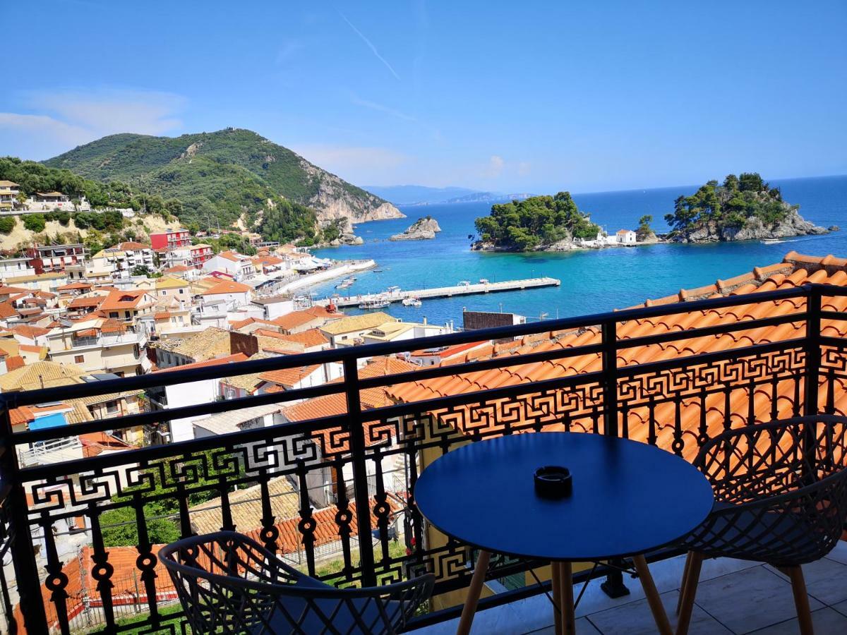 *The Balcony-Luxury Family House In City Center * Parga Eksteriør bilde
